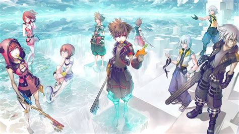 Sora Kairi Riku All Generations Kingdom Hearts Wallpaper Engine