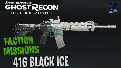 Daily Faction Missions With The 416 Black Ice Ghost Recon Breakpoint