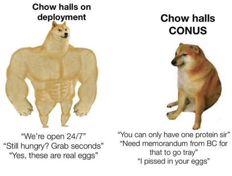 Chow Halls On Deployment Were Open Still Hungry Grab Seconds Yes