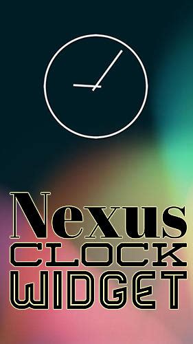 Nexus Clock Widget Para Androidbaixar Grátis