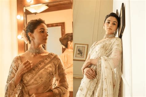 Alia Bhatt Re Wears Her Wedding Saree To National Award Ceremony Hailed For Her Decision