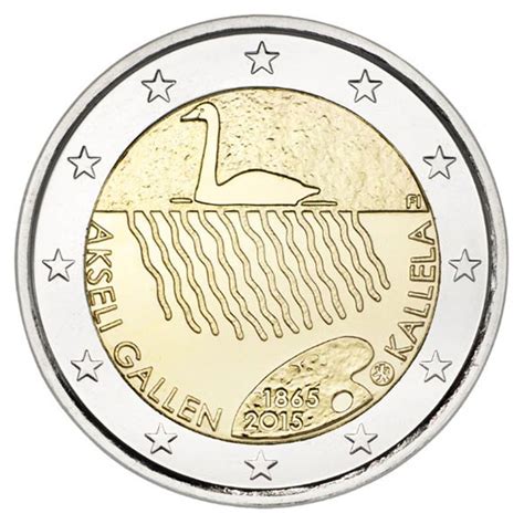 Finland 2015 Gallen Kallela 2 Euro Coin