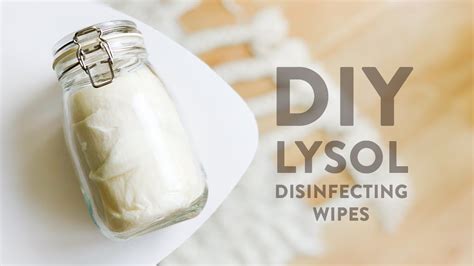 How to make disinfectant wipes. How to make Lysol disinfecting wipes - YouTube
