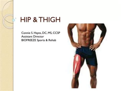 Ppt Hip And Thigh Powerpoint Presentation Free Download Id2088320