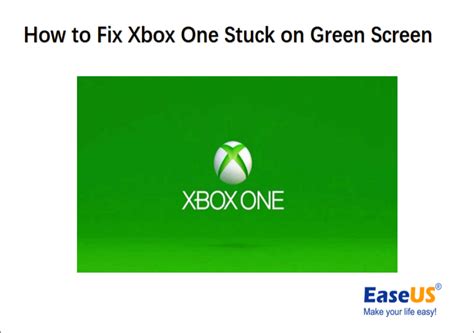 How To Fix Xbox One Stuck On Green Screen 2024 Full Guide