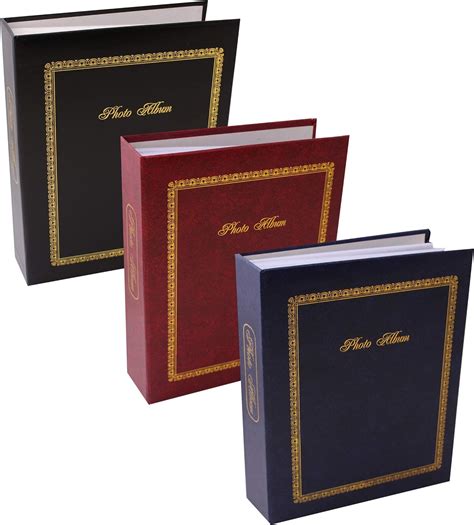 Tallon 6x4 Plain Photo Album With 300 Pockets Uk Office Products