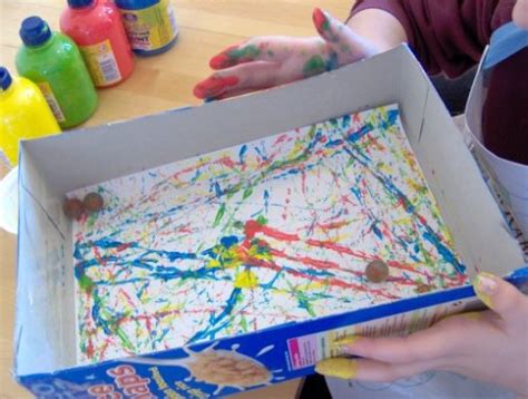 Things To Make And Do Marble Painting