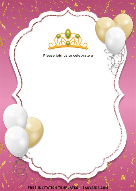 7 Elegant Birthday Invitation Templates For Your Kids Upcoming
