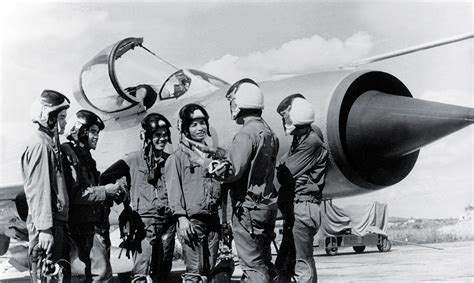 Vietnam War Pilots Of The North Vietnamese Air Force In Front Of A Mig