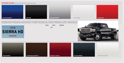 Gmc Exterior Colors For 2023