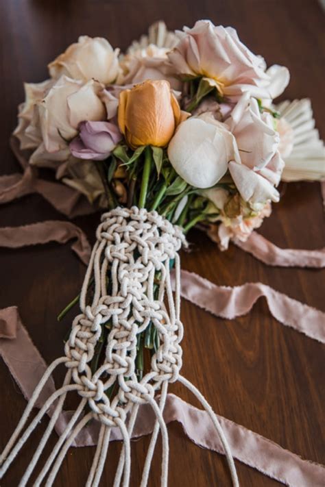 WOW! How To Create A Macrame Floral Bouquet Wrap!