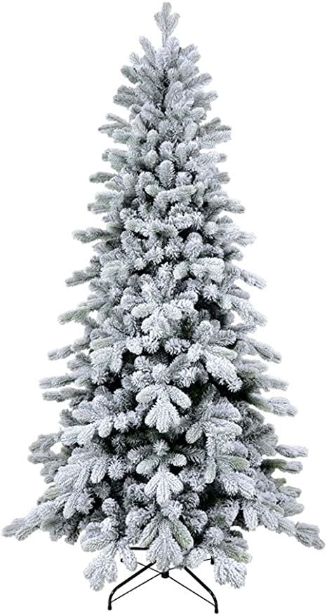Artificial Snowy Christmas Tree Cervino Slim Version Xmas Tree Snow