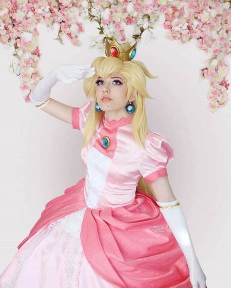 Princess Peach Costume Adult Princess Peach Cosplay Party Dress Costumi