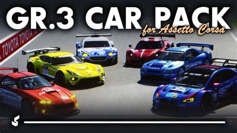 GR 3 MOD PACK For ASSETTO CORSA Cars And Track Teaser Trailer
