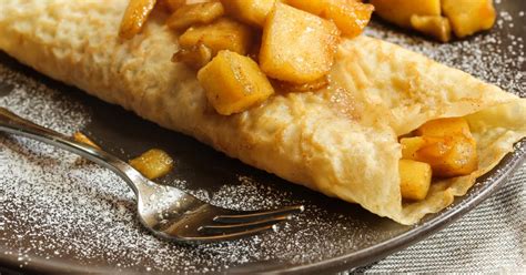 Crepe Pomme Caramel Beurre Salé