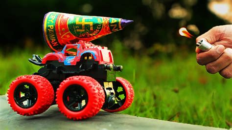 Xxl Crack Cone Cane With Turbo Toy Monster Truck Youtube