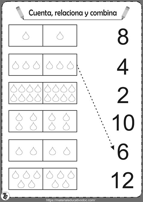 Material Educativo Actividades Para Trabajar El Conteo Y Relacionar