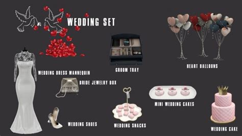 Wedding Set P At Leo Sims Sims 4 Updates