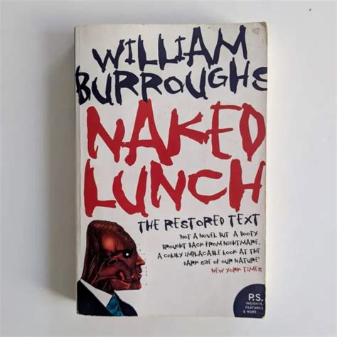WILLIAM BURROUGHS NAKED Lunch The Restored Text Harper Perennial Paperback PicClick UK