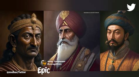 Ai Generated Art On Past Indian Rulers Sparks Debate About Ethnicity