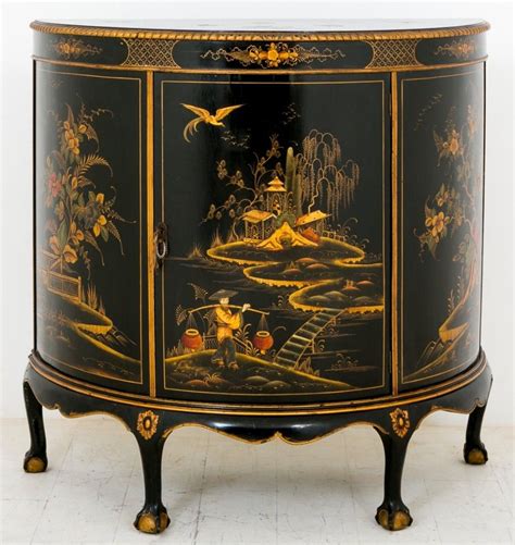 Chinoiserie Side Cabinet 415978 Uk Chinoiserie