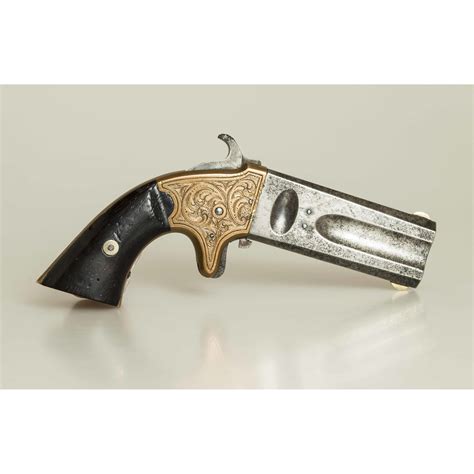 1865 American Arms Co Double Barrel Derringer Witherells Auction House