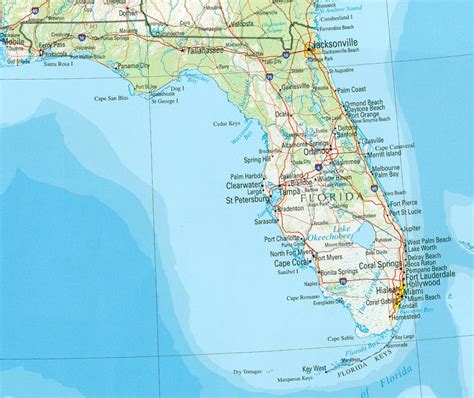 Palm Coast Florida Beach Map