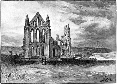 The Ruins Of Whitby Abbey Clipart Etc