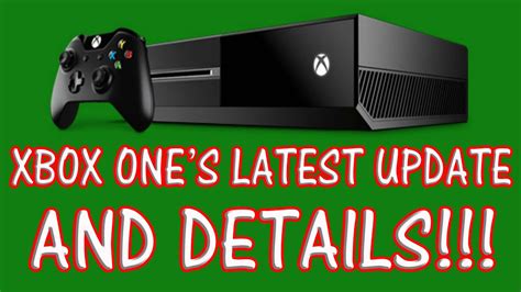 New Xbox One System Update And Details Youtube