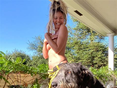 Heidi Klum Goes Topless 6 Photos Thefappening
