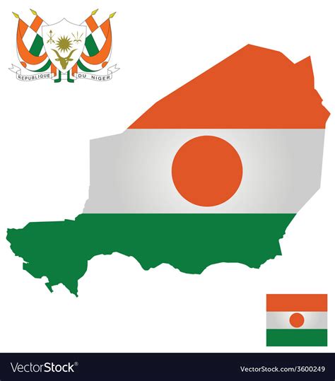 Niger Flag Royalty Free Vector Image Vectorstock