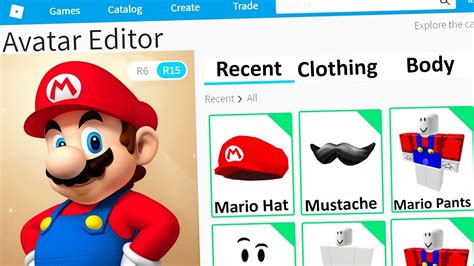 Roblox Mario Hat