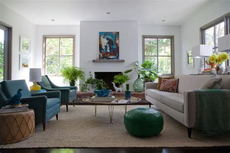 Vintage blue door fine art photograph print photography. Peacock Blue Chairs - Eclectic - living room - Eric Olsen ...