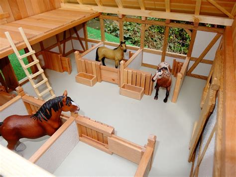 Pferdestall Für Schleich Pferde Breyer Horses Diy Horse Barn Pole House