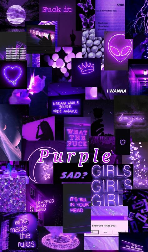 Discover More Than 83 Purple Neon Aesthetic Wallpaper Latest Vn
