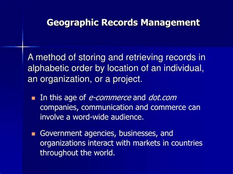 Records Management Quizlet