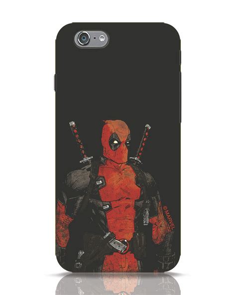 Buy Deadpool Shadows Iphone 6s Mobile Cover Dpl For Unisex Online At