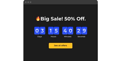 Countdown Timer Add Countdown Widget To Website Easy And Free