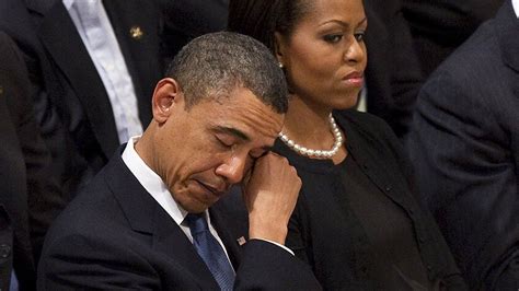 Seven Times Barack Obama Cried During An Emotional Eight Years Bbc News