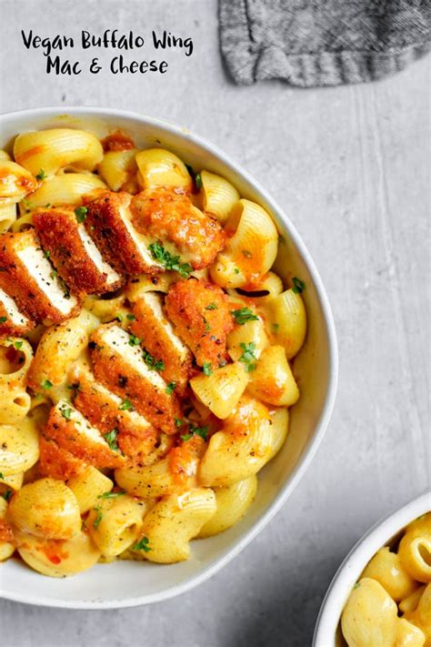 Vegan Buffalo Wing Mac And Cheese The Curious Chickpea