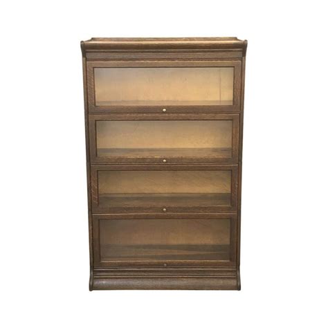 Antique Four Shelf Barrister Bookcase Olde Good Things