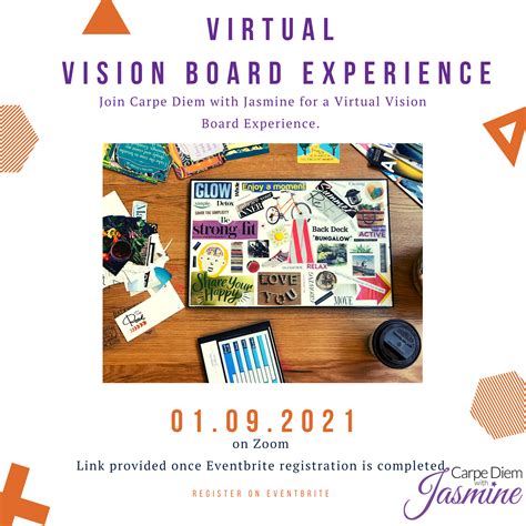 Virtual Vision Board Experience 2021