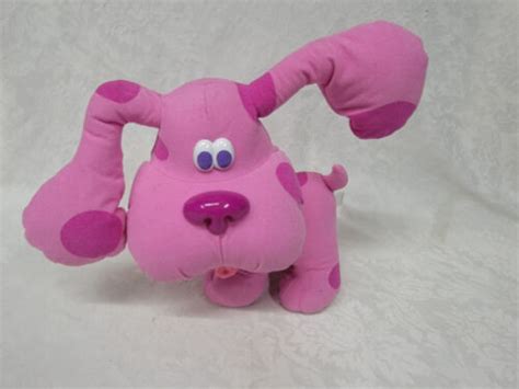 Fisher Price Blues Clues Magenta Talking 12 Plush Soft Toy Stuffed