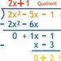 Remainder In Polynomial Division
