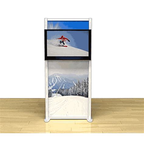 Floor Standing Tv Stands Trade Show Monitor Displays Plasma Lcd