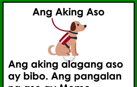 Teacher Fun Files Filipino Reading Passages For Grade One