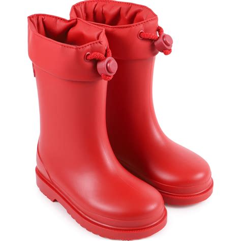 Igor Classic Rain Boots In Red Bambinifashioncom