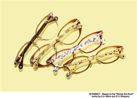 the world of winnie the pooh is in glasses ♪ a collection commemorating the release of a new