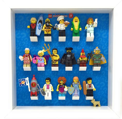 Display Frame For Minifigures Series 1 To 19 Display Frames For Lego