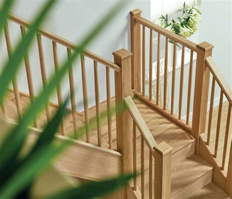 Slim Oak Spindle Staircase Transform Any Hallway Oak Spindles